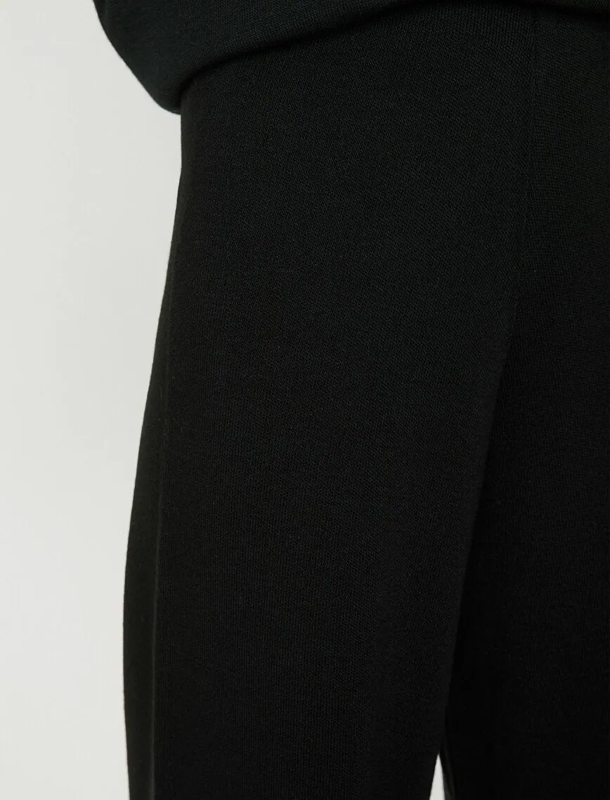 16357 Black Wide Leg Trousers