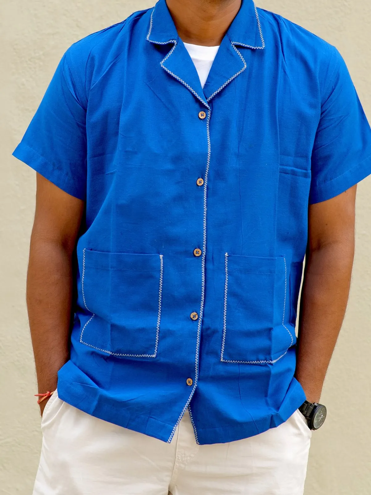 Blue Inditrail Shirt