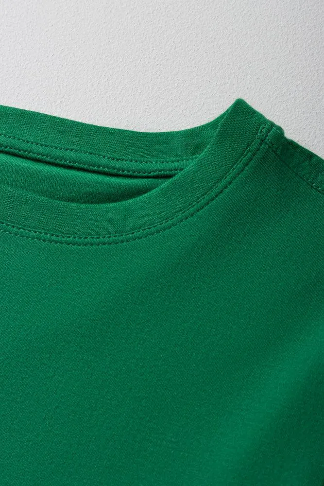 Crew Neck T-Shirt Green