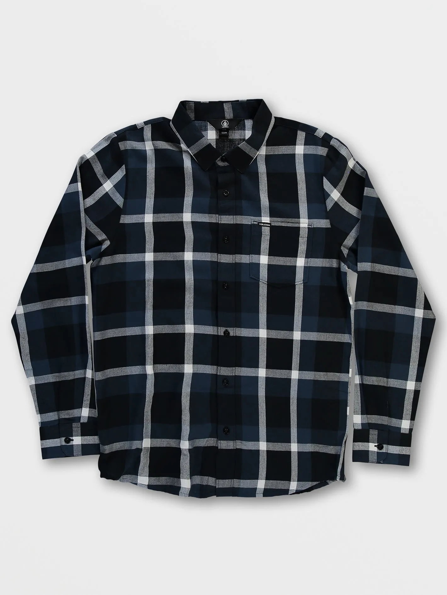 Curwin Long Sleeve Flannel - Navy