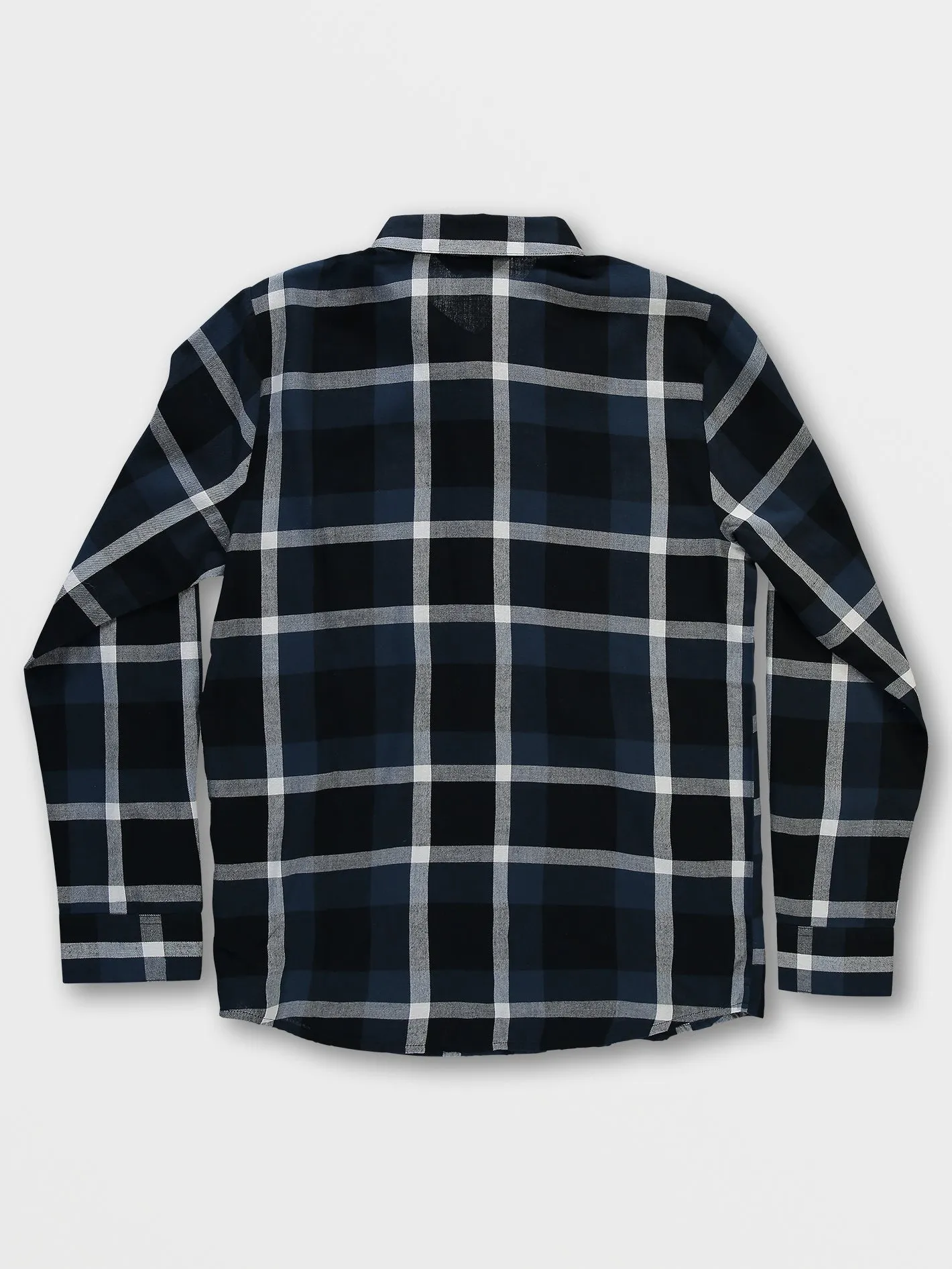 Curwin Long Sleeve Flannel - Navy