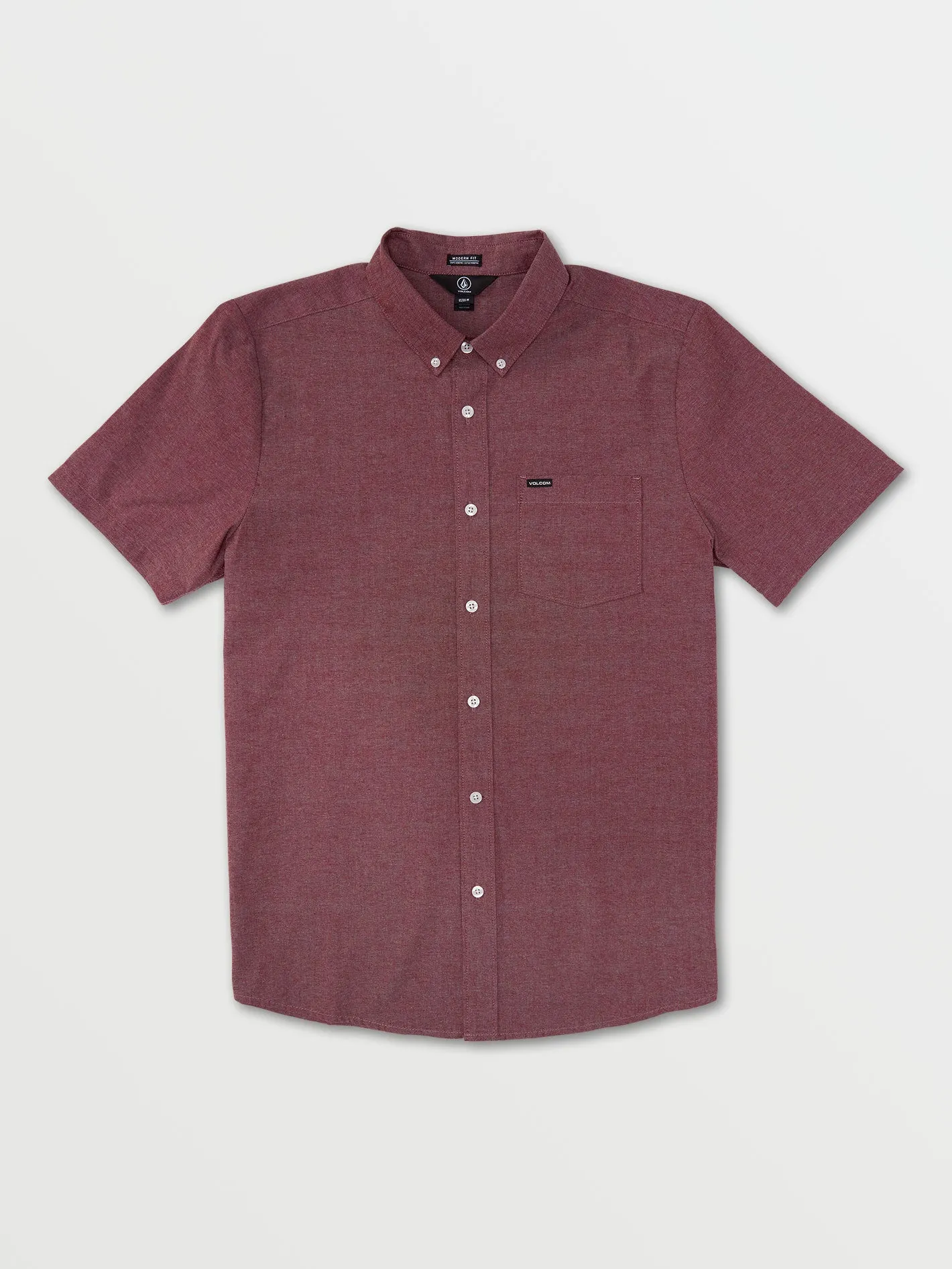 Curwin Short Sleeve Shirt - Merlot