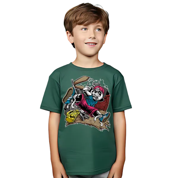 DJ BEAR T Shirt for Kid