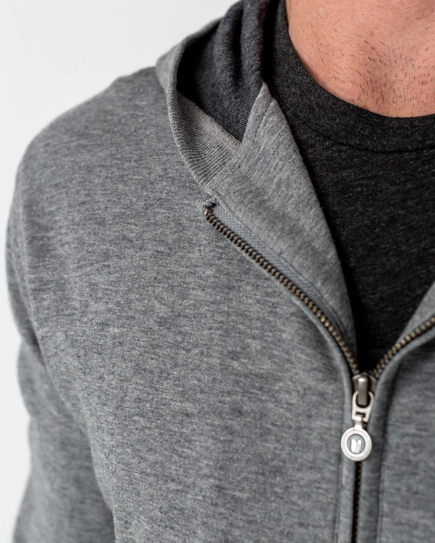 Double-Knit Full-Zip Hoodie