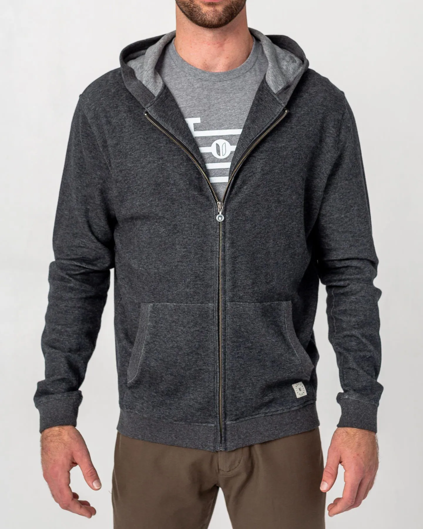 Double-Knit Full-Zip Hoodie