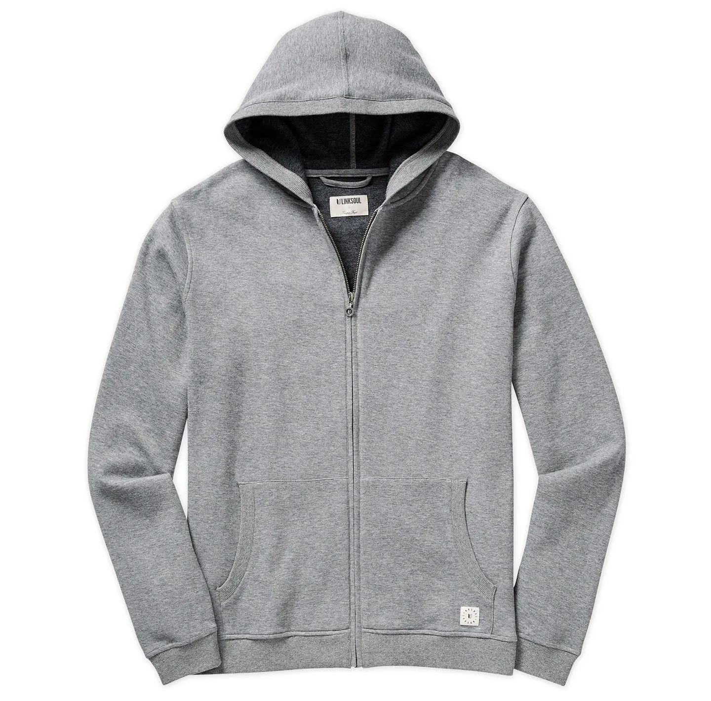 Double-Knit Full-Zip Hoodie