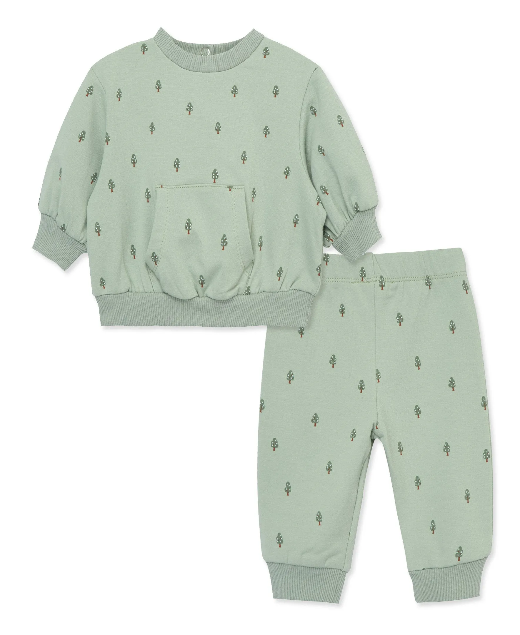 Focus Kids Foliage Sweatshirt Set (3M-12M)