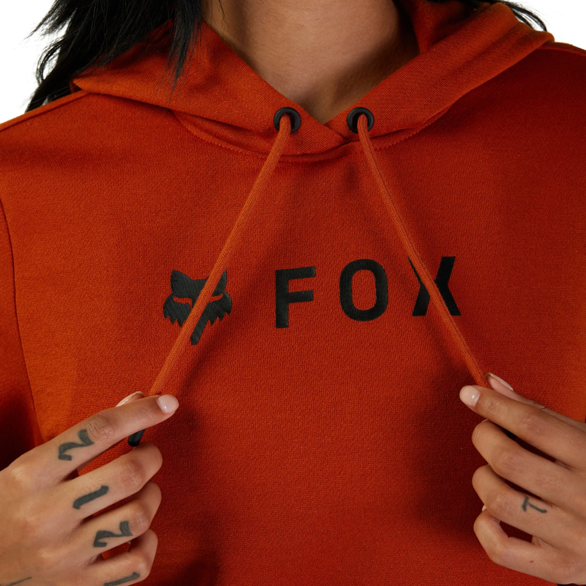 Fox Racing Absolute Fleece Pullover Hoodie Burnt Orange