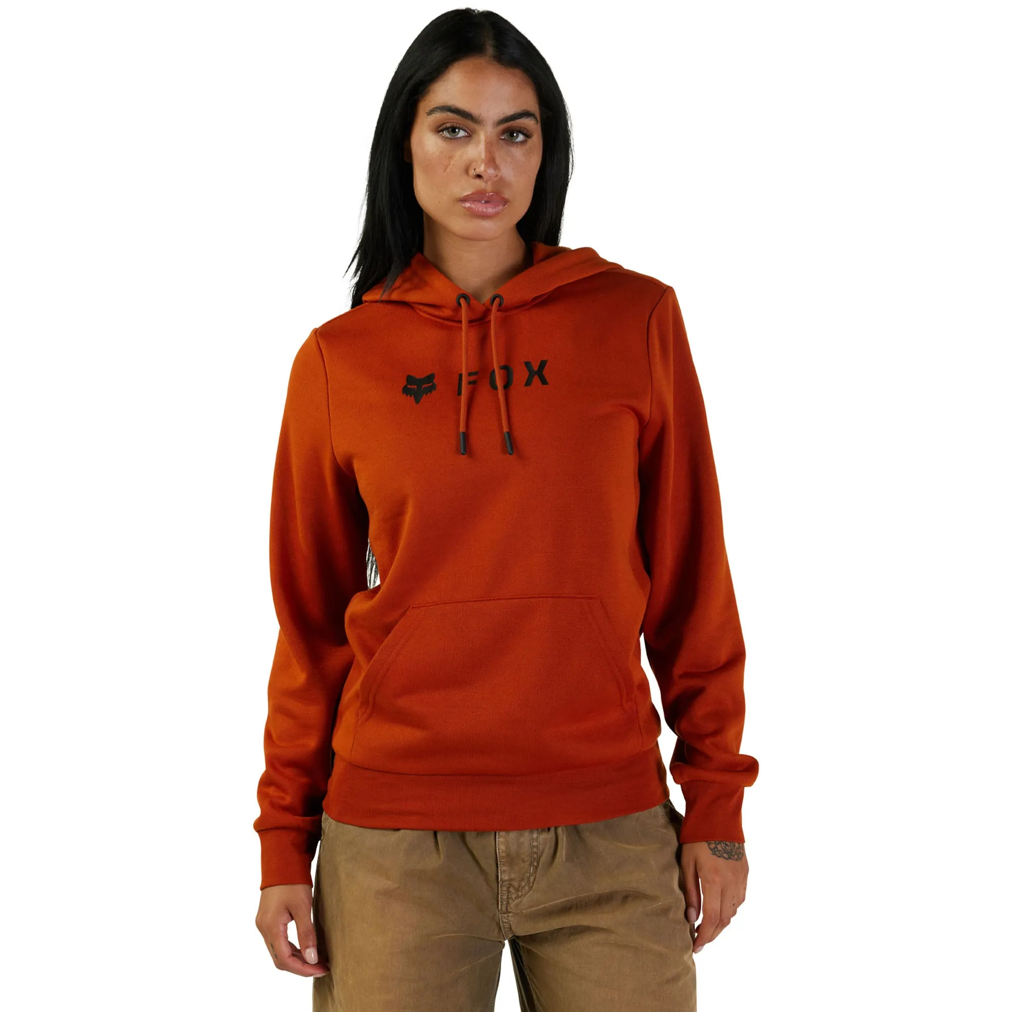 Fox Racing Absolute Fleece Pullover Hoodie Burnt Orange