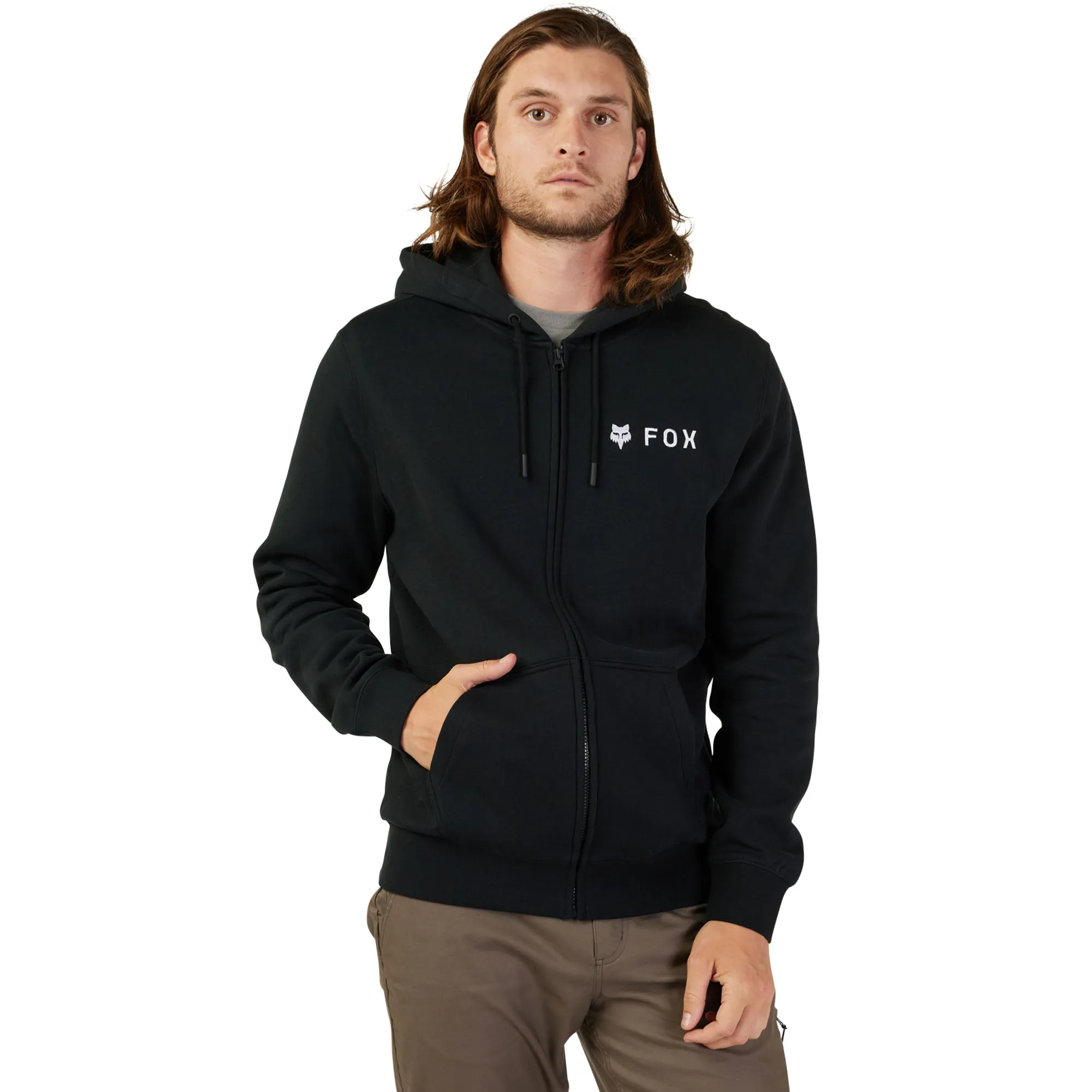 Fox Racing Absolute Fleece Zip Hoodie Black