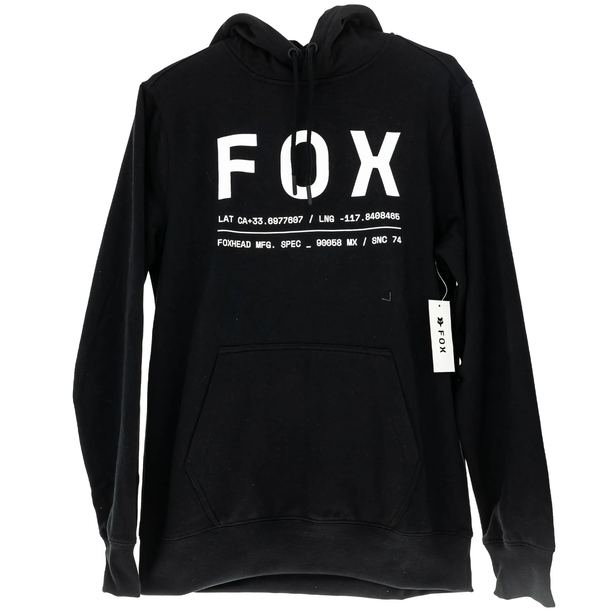 Fox Racing Non Stop Fleece Pullover Hoodie Black