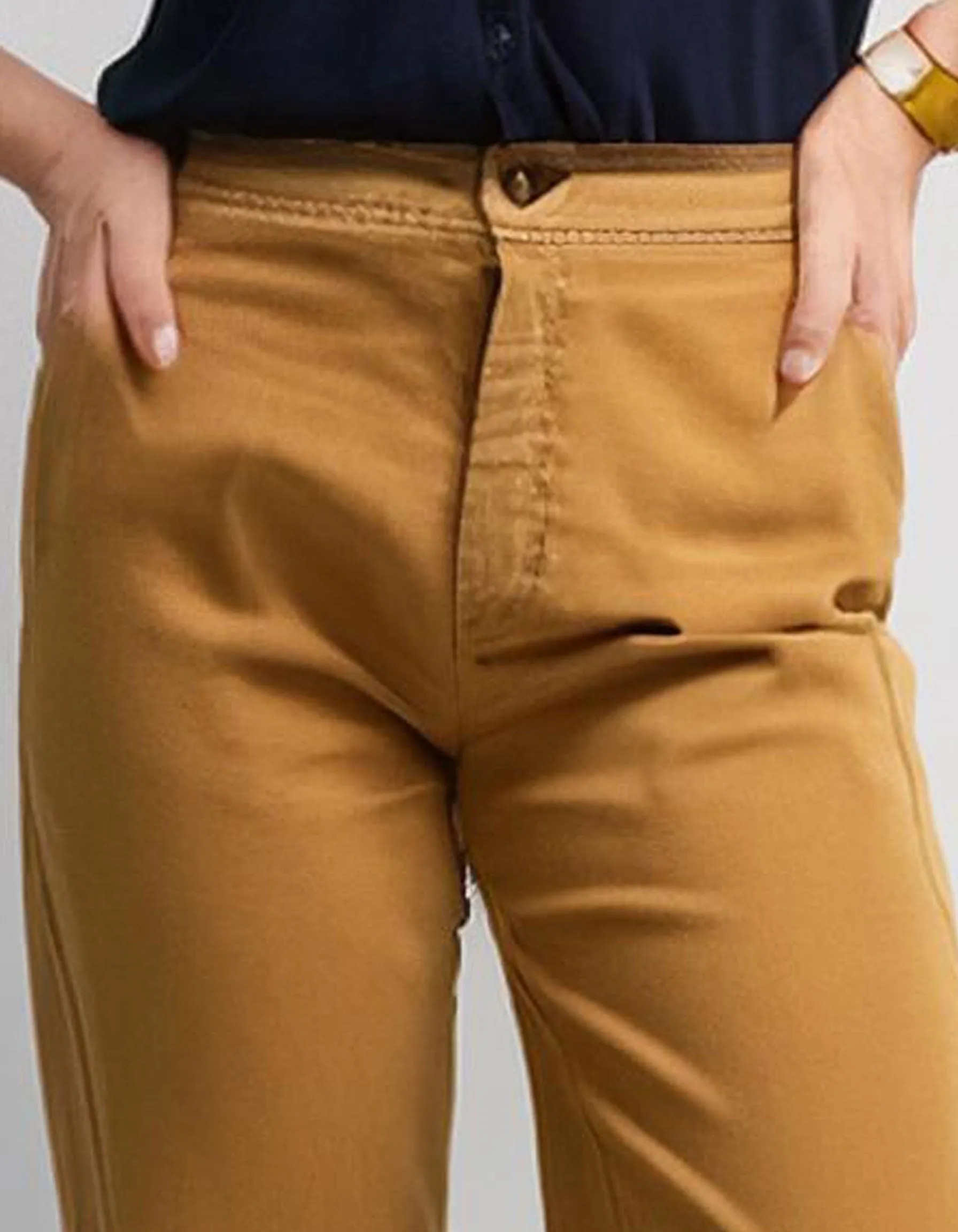 Golden Brown Cargo Pants