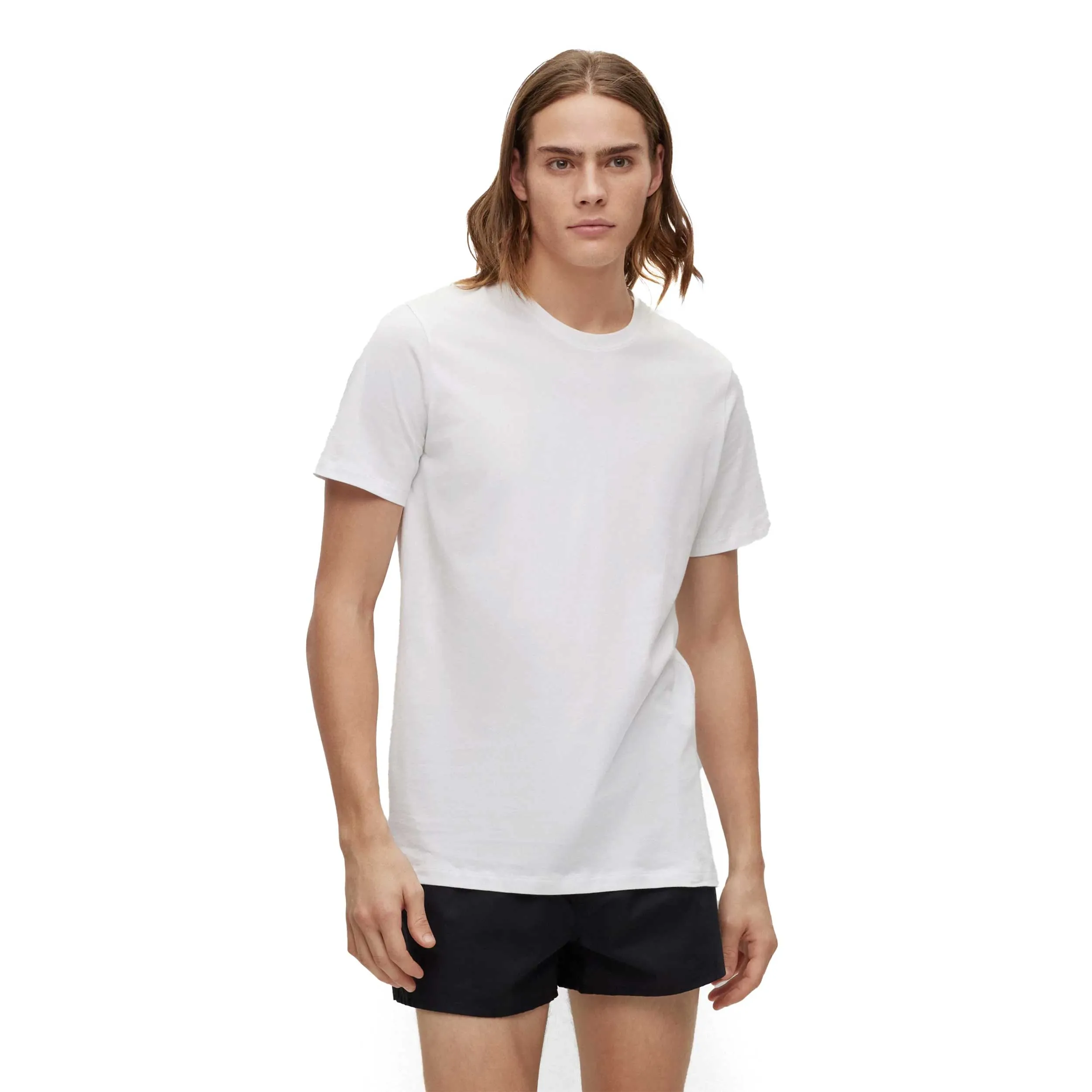 HUGO RN Twin Pack T-Shirt in Black and White