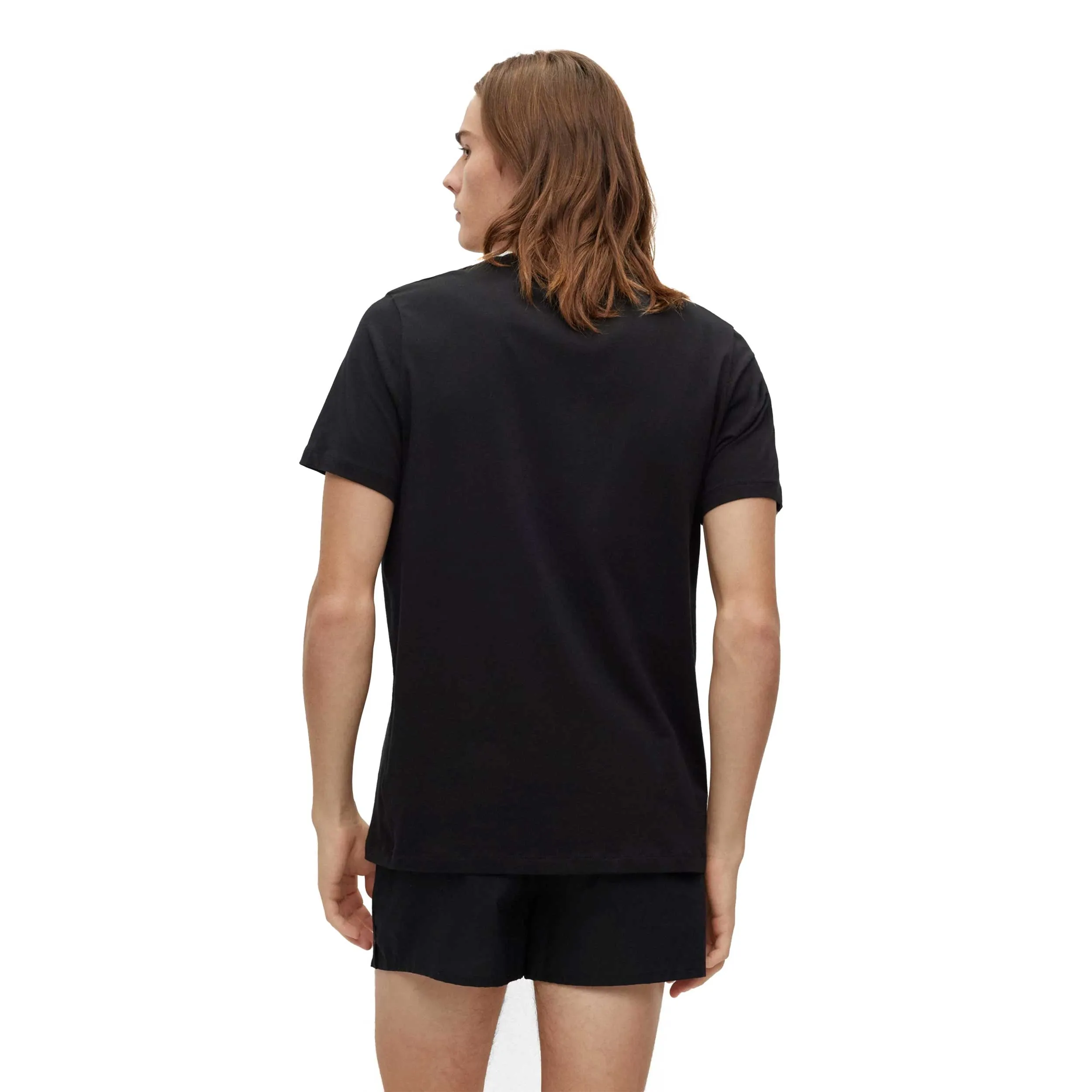 HUGO RN Twin Pack T-Shirt in Black and White