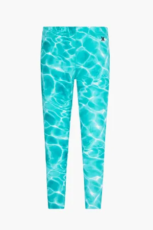 Hurley Girls Leggings - Hyper Jade (Size 12/14 left)