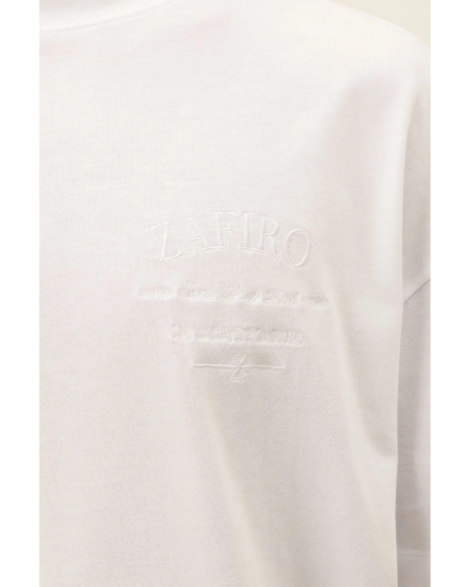 La Casa Oversized T-shirts - White