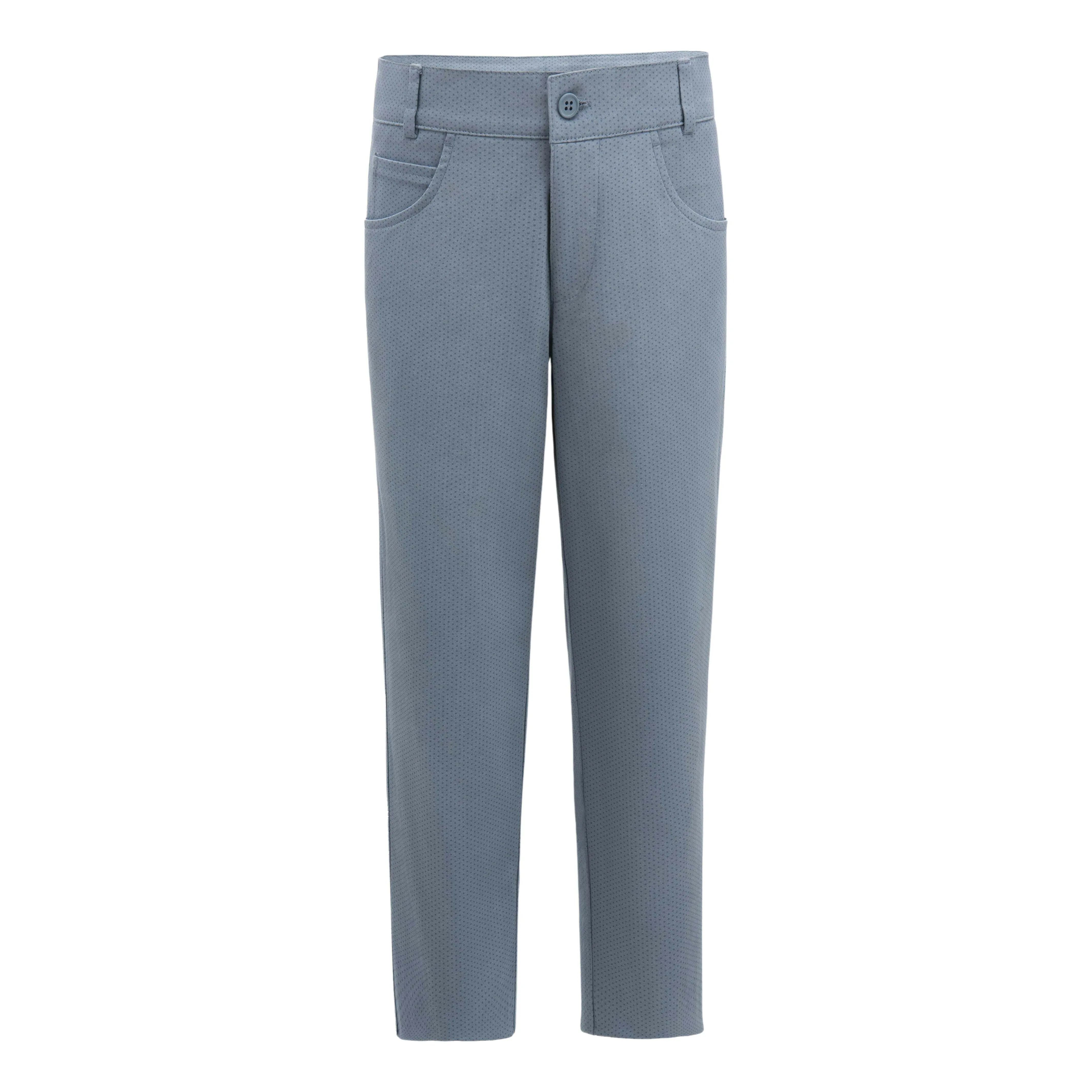 Light Blue Casual Pants