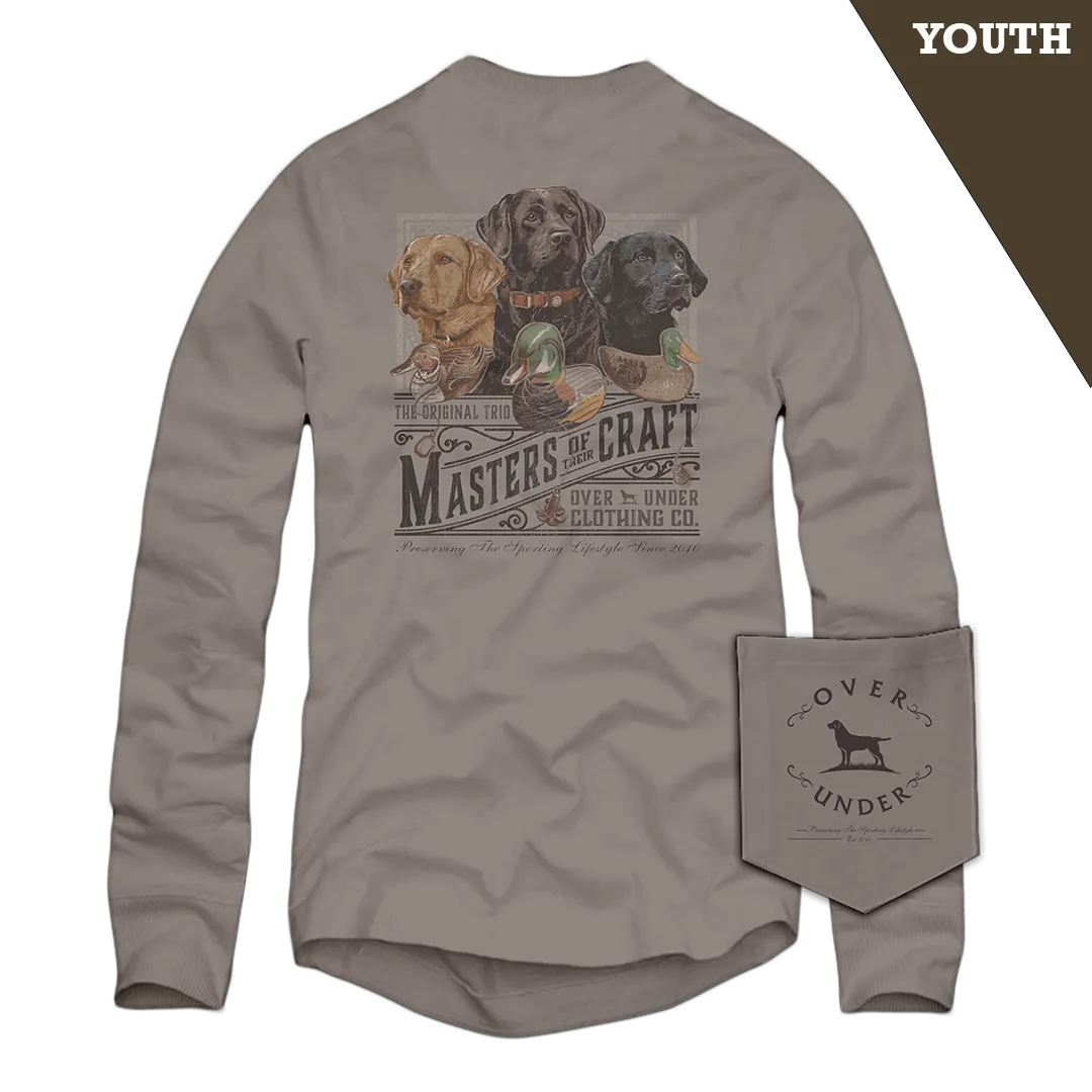 L/S Youth Masters of Their Craft T-Shirt Driftwood