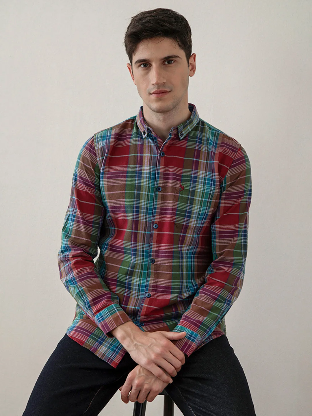 Multicolour Checks Shirts