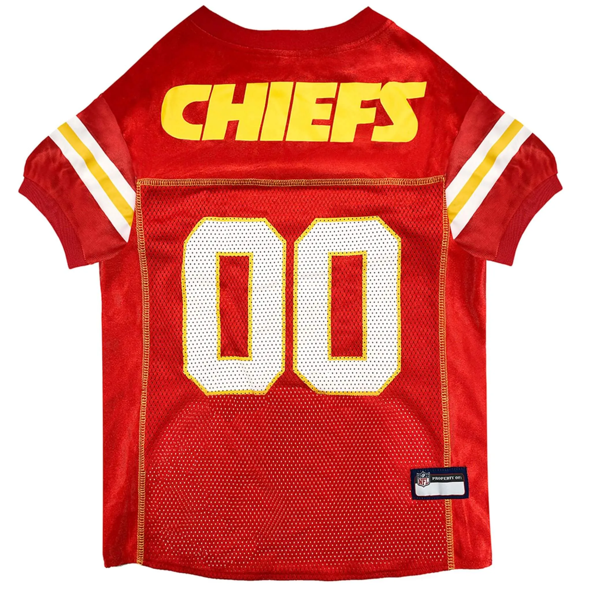 NFL Kansas City Chiefs Mesh Dog Jersey