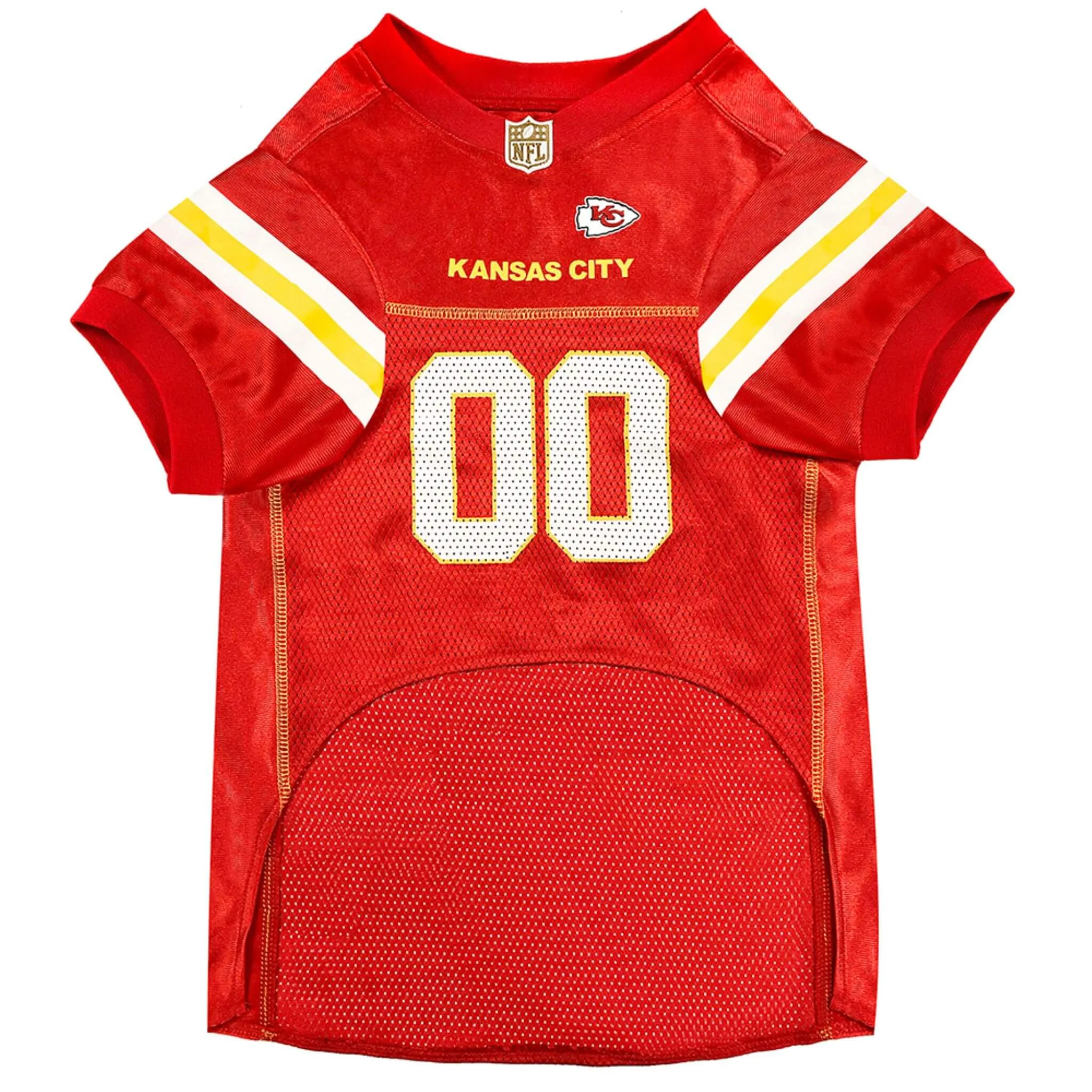 NFL Kansas City Chiefs Mesh Dog Jersey