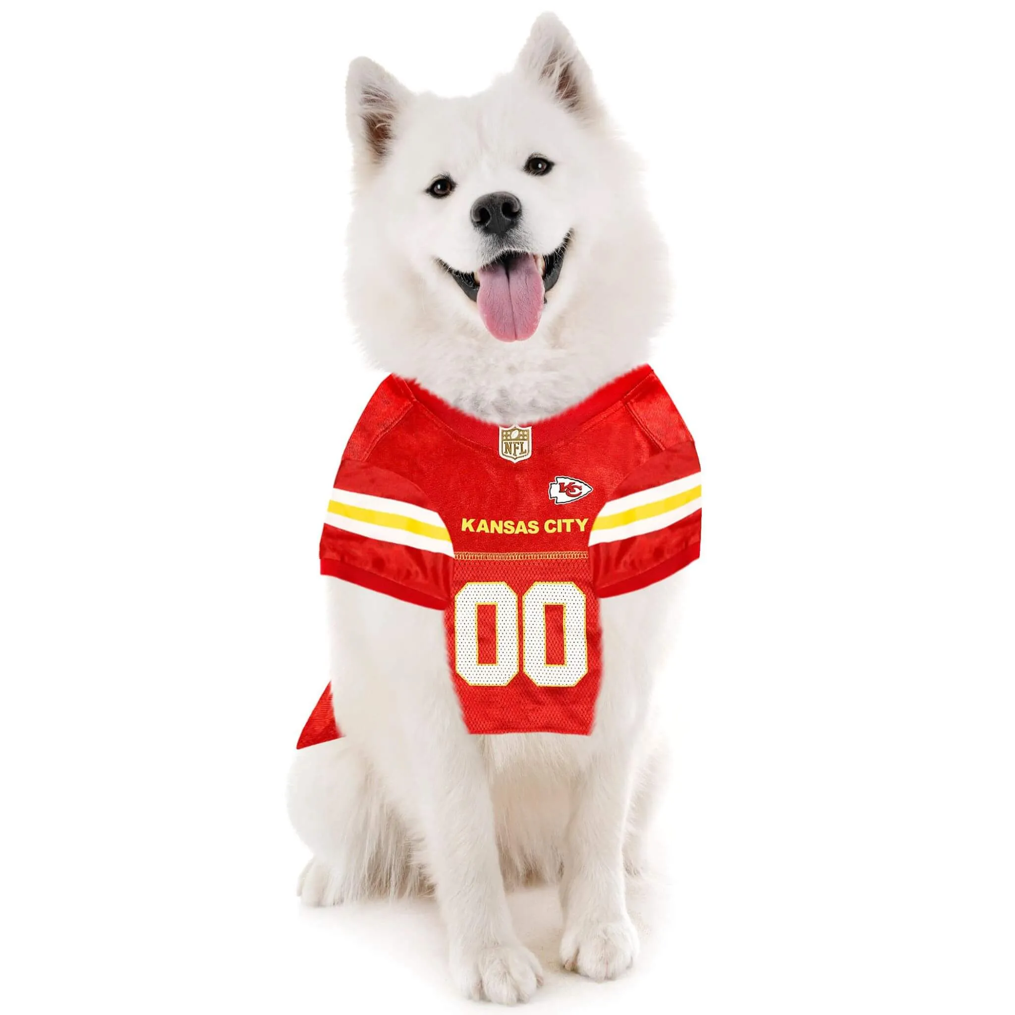 NFL Kansas City Chiefs Mesh Dog Jersey