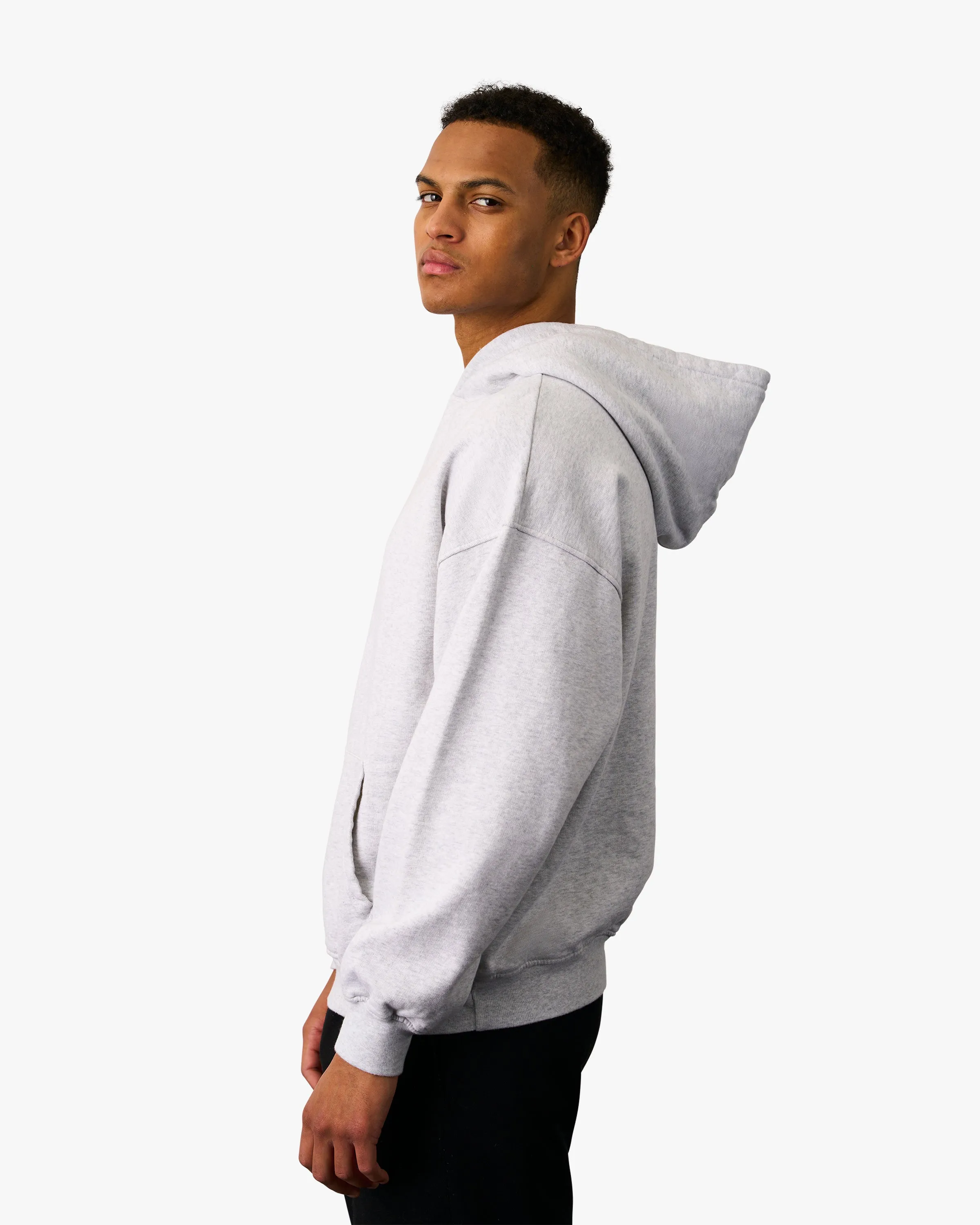 Organic Oversized Hood - Soft Yellow