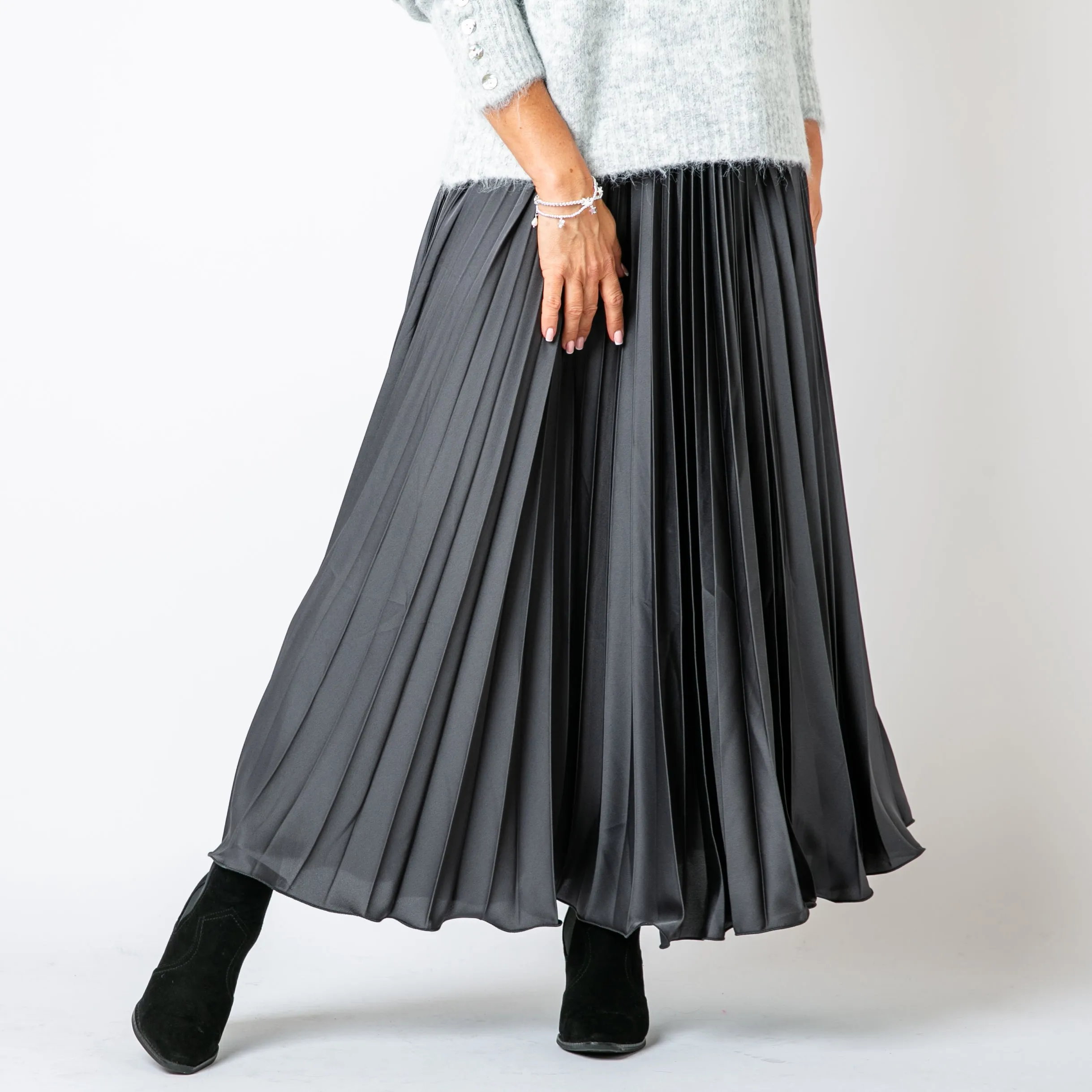 Pleated Cocktail Skirt