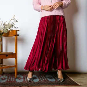 Pleated Cocktail Skirt