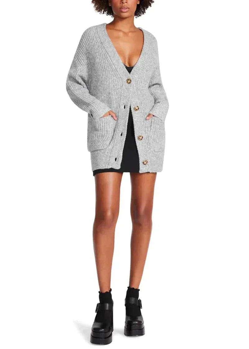 Rayna Cardigan - Heather Grey