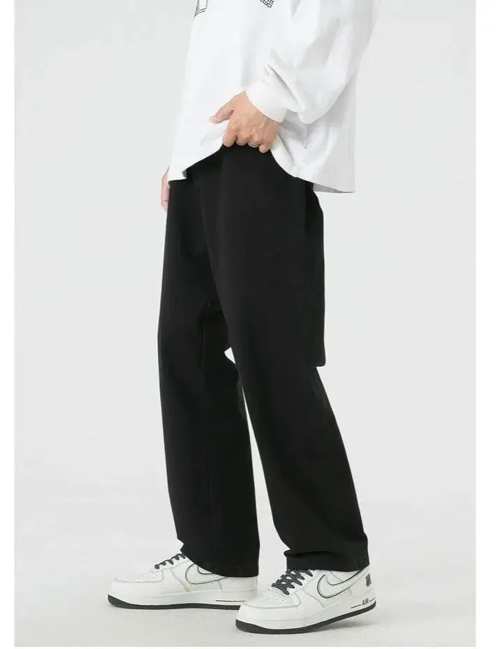 Retro Versatile Overalls Pants