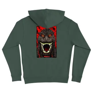 Santa Cruz X Godzilla Destroyer Pullover Midweight Youth Hoodie - Alpine Green