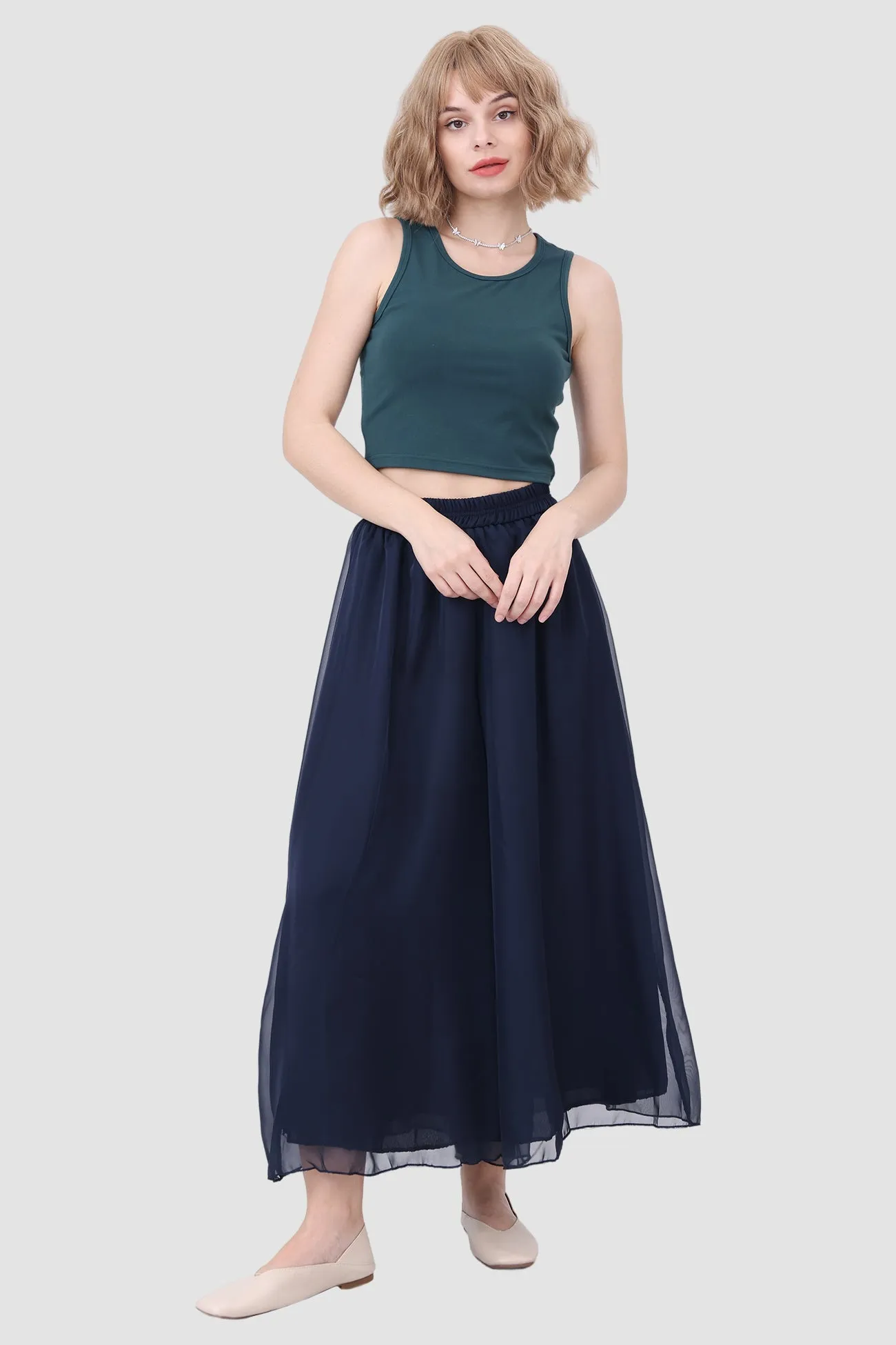 Tall High Waist Wide Leg Pants