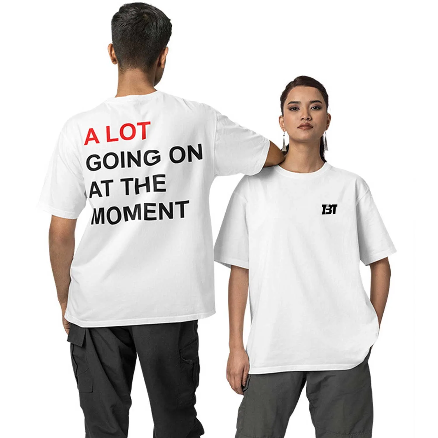 Taylor Swift Oversized T shirt - A Lot Going On