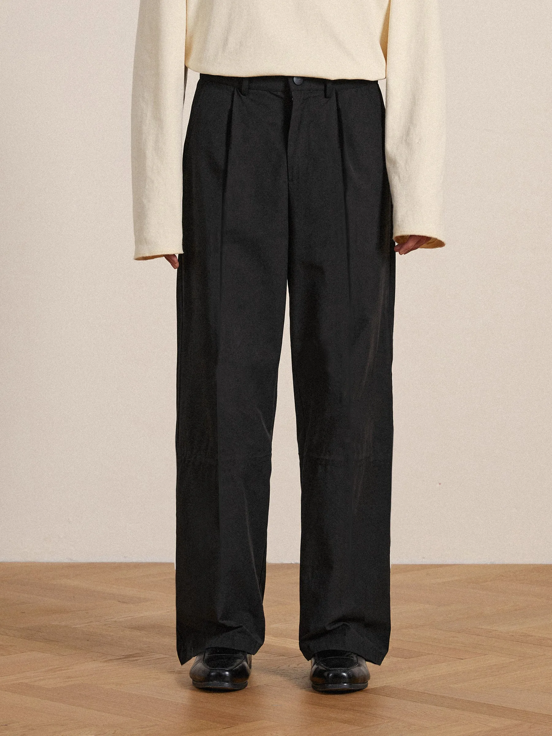 Tencel Pleated Pants