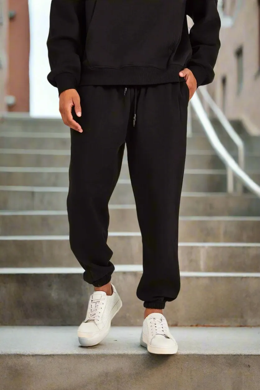 Unisex Loose Fit Sweat Pant With Elastic Cuff