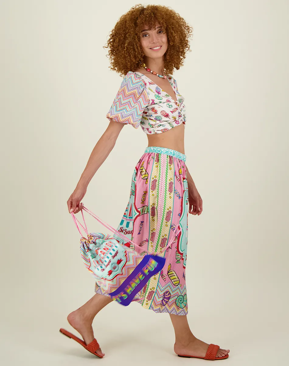 Vanessa Candy Printed Skirt