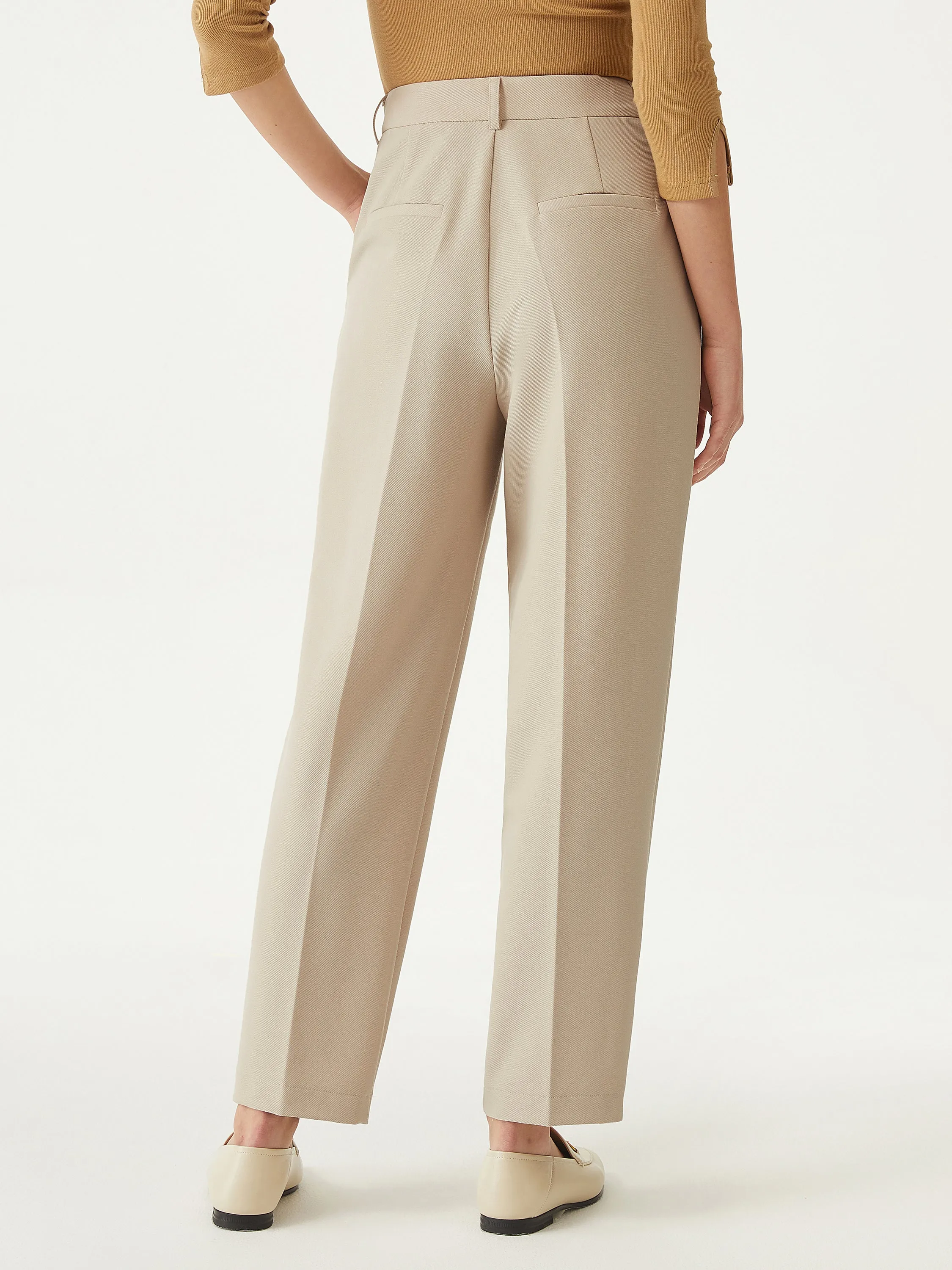 Versatile Cropped Tapered Pants