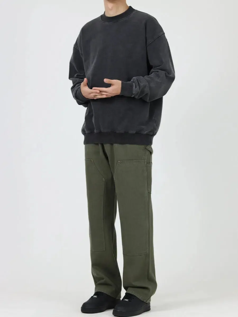 Versatile Straight Cargo Pants