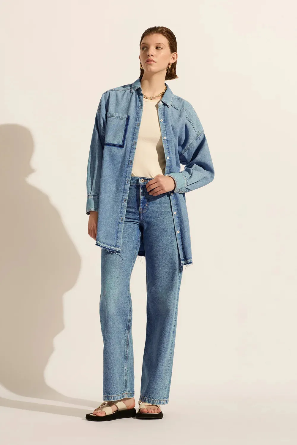 Willow Denim Shirt - Vision
