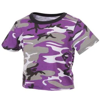 Women's Camo Crop Top